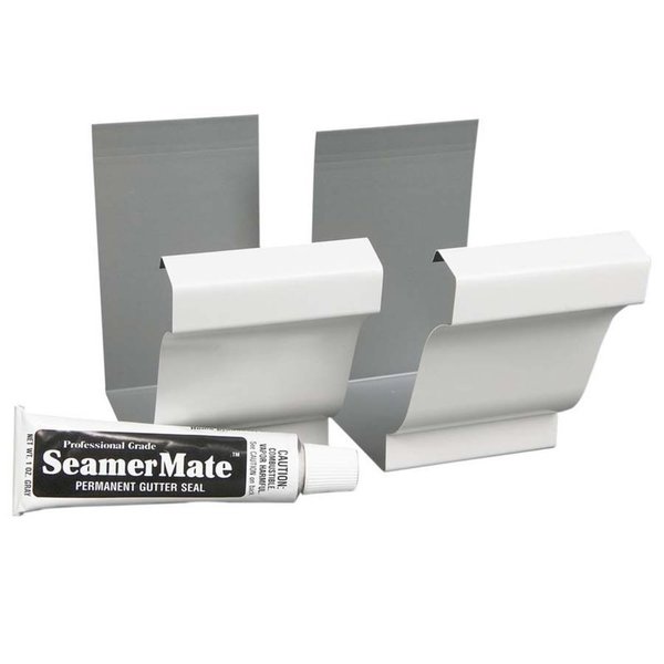 Amerimax Home Products White Aluminum K Gutter Seamers 4700825